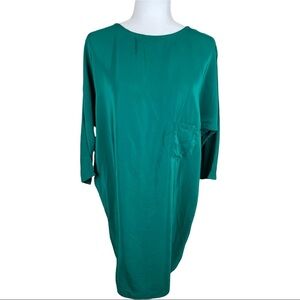 HATCH SILK SHIRT DRESS